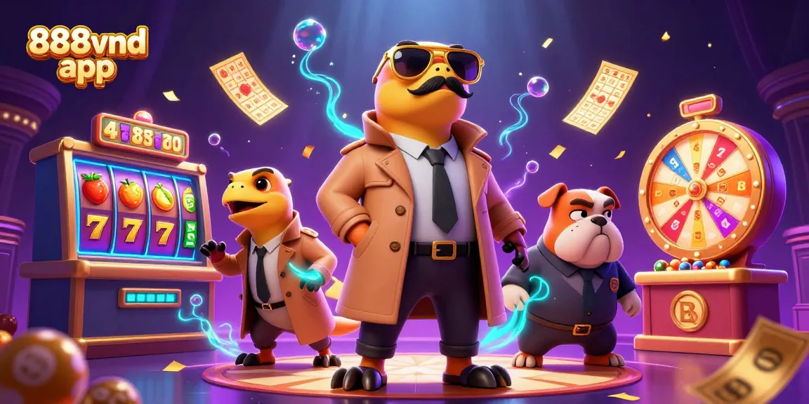 Experience the excitement of the 888vnd app with vibrant slot games and dynamic casino energy.