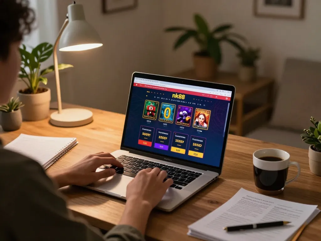 Engaging in responsible gaming strategies on nk88 platform with cozy home setup