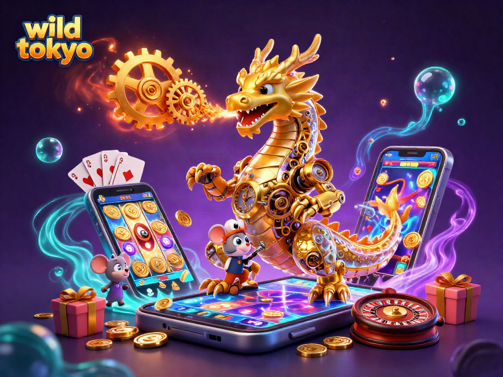 Spin and win at Wild Tokyo Casino with immersive slots and engaging animations.