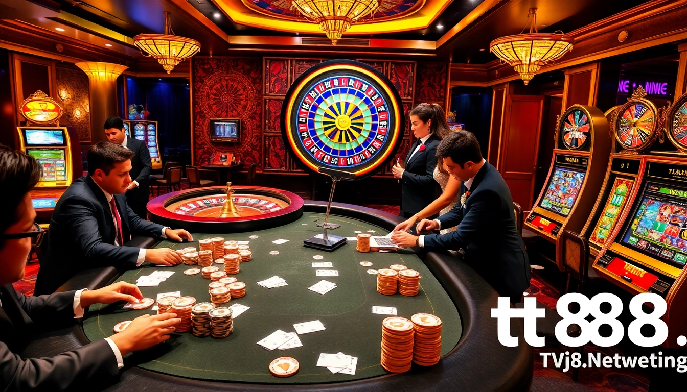 Experience high-stakes gaming at https://tv88.network/ with thrilling poker and roulette action.